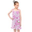 Cheer Bear Pink, Care, Care Bears, Cartoon Kids  Overall Dress View1