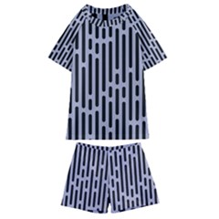 Texture, Stripes, Pattern Kids  Swim T-shirt And Shorts Set by kyorashop23