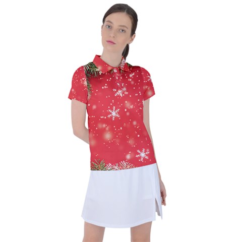 Christmas Ornament Women s Polo T-shirt by Salmanaz77