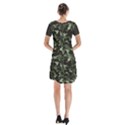 Precision Pursuit: Hunting Motif Camouflage Pattern Short Sleeve V-neck Flare Dress View2