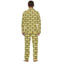 Pattern Wallpaper Men s Long Sleeve Velvet Pocket Pajamas Set View4