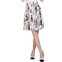 Bottle Chic Print Patterns A-Line Skirt View1