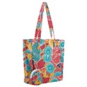 floral and leaves pattern Everyday Shoulder Bag with Pouch Bag View1