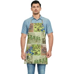 Garden Sanctuary Photo Collage Print Kitchen Apron by dflcprintsclothing