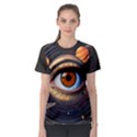 Eye of the Universe (AI) Women s Sport Mesh T-Shirt View1