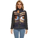 Eye of the Universe (AI) Women s Puffer Bubble Jacket Coat View1