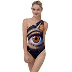 Eye Of The Universe (ai) To One Side Swimsuit by dflcprintsclothing