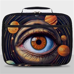 Eye Of The Universe (ai) Full Print Lunch Bag by dflcprintsclothing