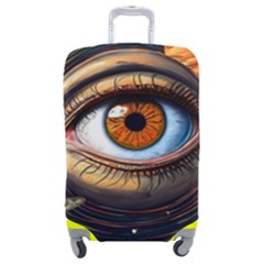 Eye Of The Universe (ai) Luggage Cover (medium) by dflcprintsclothing