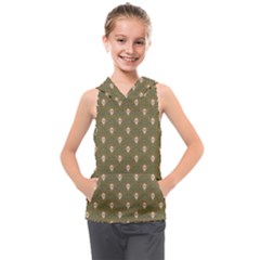 Camping Is Fun! Kids  Sleeveless Hoodie by GeekLover