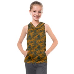 Beware The Slenderman Kids  Sleeveless Hoodie by GeekLover