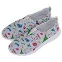 New Year Christmas Winter Pattern No Lace Lightweight Shoes View2