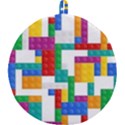 Colorful Bricks, Bricks, Colorful, Colors, Games, Lego, Rainbow Round Trivet View1