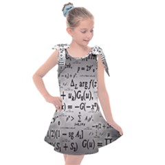 Math Formula Kids  Tie Up Tunic Dress by Bedest