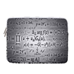 Math Formula 14  Vertical Laptop Sleeve Case With Pocket by Bedest