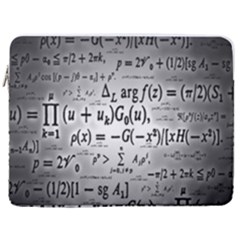 Math Formula 17  Vertical Laptop Sleeve Case With Pocket by Bedest