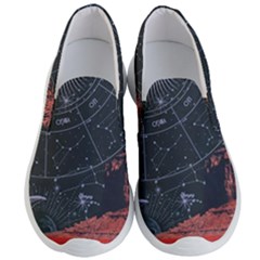 Astrology Surreal Surrealism Trippy Visual Art Men s Lightweight Slip Ons by Bedest