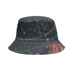 Astrology Surreal Surrealism Trippy Visual Art Inside Out Bucket Hat by Bedest