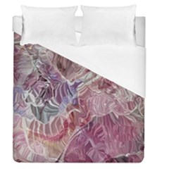 Hidden Heart Duvet Cover (queen Size) by kaleidomarblingart