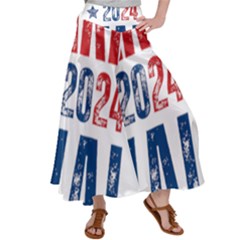 Kamala Harris 2024 Walz Women s Satin Palazzo Pants by Safari