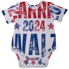 Kamala Harris 2024 Walz Baby Short Sleeve Bodysuit by Safari