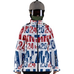 Kamala Harris 2024 Walz Men s Zip Ski And Snowboard Waterproof Breathable Jacket by Safari