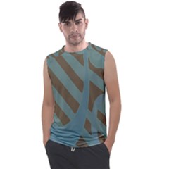 Earthbound Geometry Print Men s Regular Tank Top by dflcprintsclothing