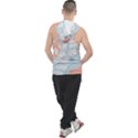 Pattern Plants Leaves Nature Men s Sleeveless Hoodie View2