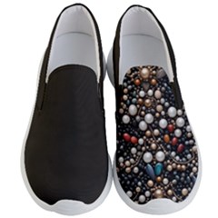 Pearls And Stones Men s Lightweight Slip Ons by dedoma