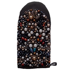 Pearls And Stones Microwave Oven Glove by dedoma