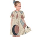 Boho Abstract Architecture Kids  Sailor Dress View1