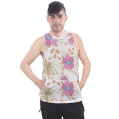 Flowers Blossom Spring Garden Men s Sleeveless Hoodie by Bedest