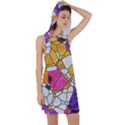 Architecture Glass Abstract Pattern Racer Back Hoodie Dress View1