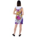 Architecture Glass Abstract Pattern Racer Back Hoodie Dress View2