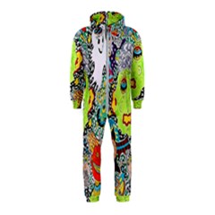 Supersonic Monster Mash Hooded Jumpsuit (kids) by chellerayartisans