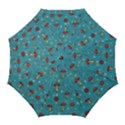 Whimsical Mushroom pattern Golf Umbrellas View1