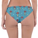 Whimsical Mushroom pattern Reversible Hipster Bikini Bottoms View2