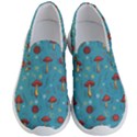 Whimsical Mushroom pattern Men s Lightweight Slip Ons View1