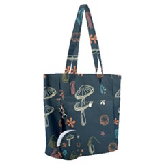 Whimsical Mushrooms Pattern Everyday Shoulder Bag With Pouch Bag by Drawde