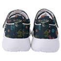 Whimsical Mushrooms pattern Women s Velcro Strap Shoes View4