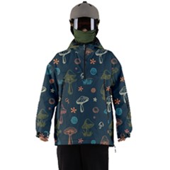 Whimsical Mushrooms Pattern Men s Ski And Snowboard Waterproof Breathable Jacket by Drawde