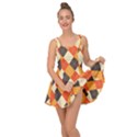 Halloween Argyle Pattern  Inside Out Casual Dress View1