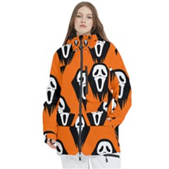 Halloween Party  Women s Multi Pockets Zip Ski And Snowboard Waterproof Breathable Jacket by Safari