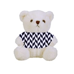 Black And White Pattern Full Print Cuddly Teddy Bear by ytdream