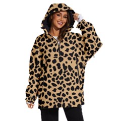 Leopard Skin Pattern Women s Ski And Snowboard Waterproof Breathable Jacket by Bedest