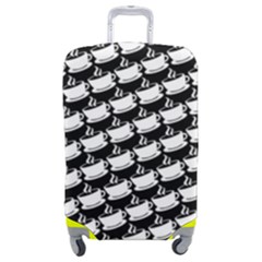 Stylish Coffee Cup Pattern Luggage Cover (medium) by ExtraAwesomeSauce