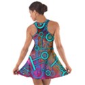 Abstract Tech Galaxy Design Cotton Racerback Dress View2