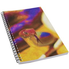 Vibrant Forked-tongue Snake Art 5 5  X 8 5  Notebook by ExtraAwesomeSauce