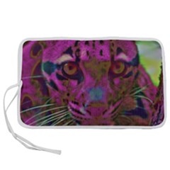 Pink And Purple Leopard Pen Storage Case (l) by ExtraAwesomeSauce