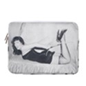 Betty Page BDSM 13  Vertical Laptop Sleeve Case With Pocket View1